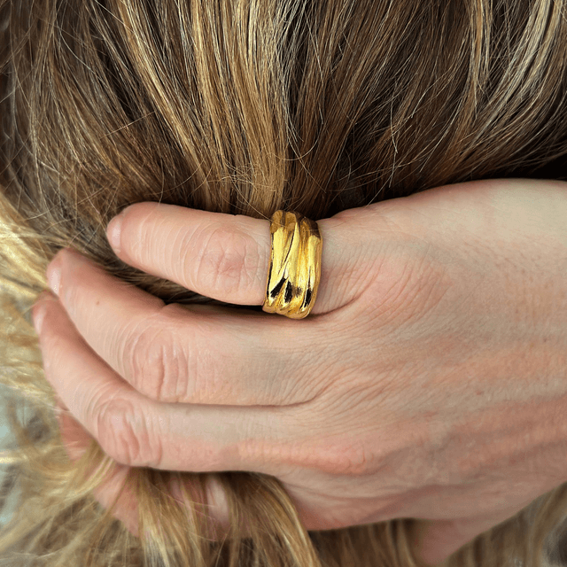 BAGUE PLISSEE 05