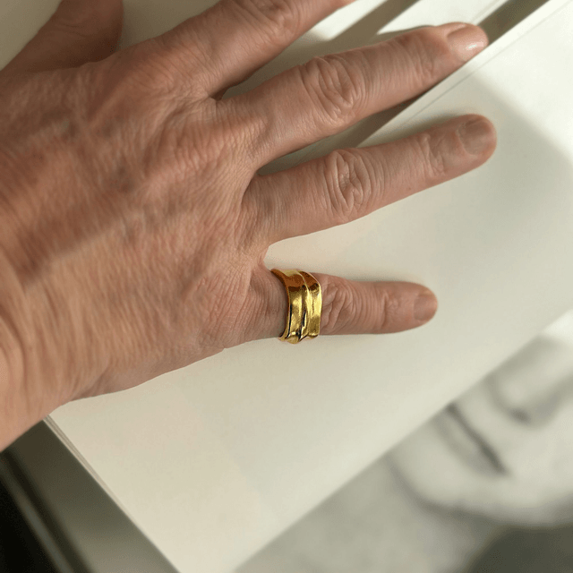 BAGUE PLISSEE 01