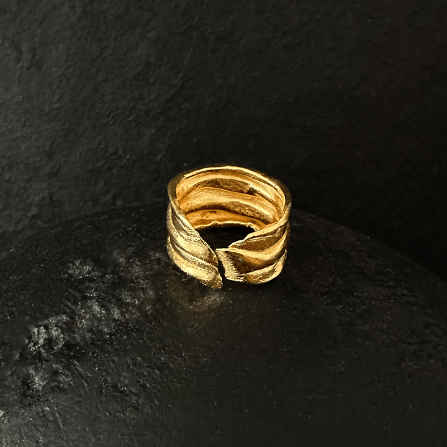 BAGUE PLISSEE 06