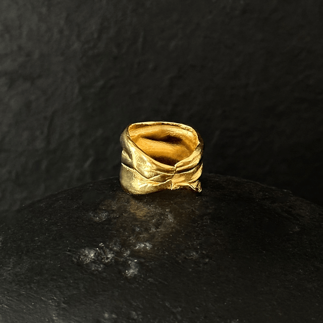 BAGUE PLISSEE 04