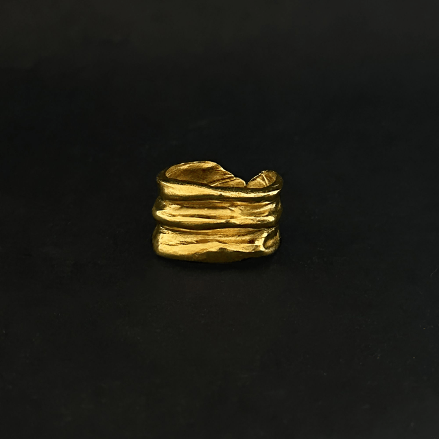 BAGUE PLISSEE 06