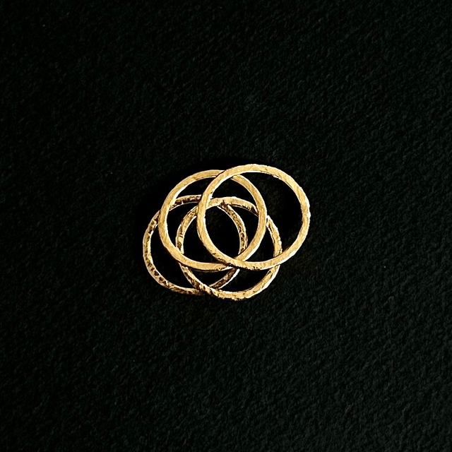 BAGUE PLATE CHARLOTTE
