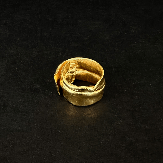 BAGUE PLISSEE 08