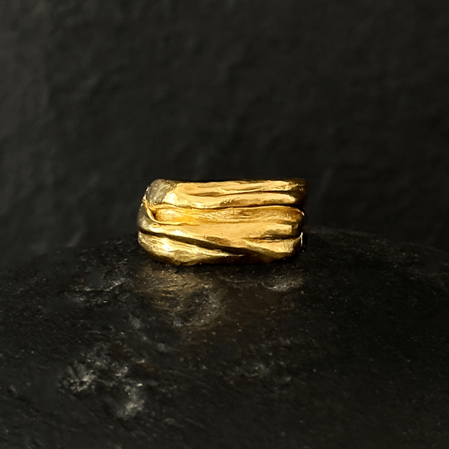 BAGUE PLISSEE 05