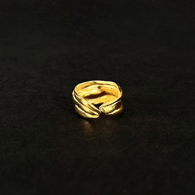 BAGUE PLISSEE 07