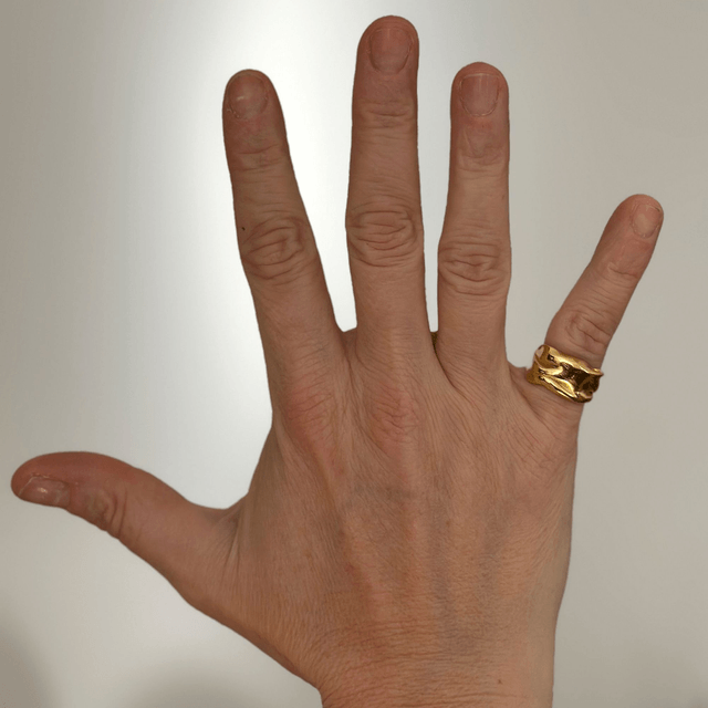 BAGUE PLISSEE 02