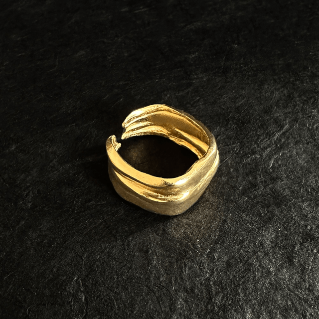BAGUE PLISSEE 01