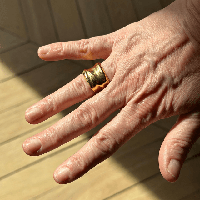 BAGUE PLISSEE 04