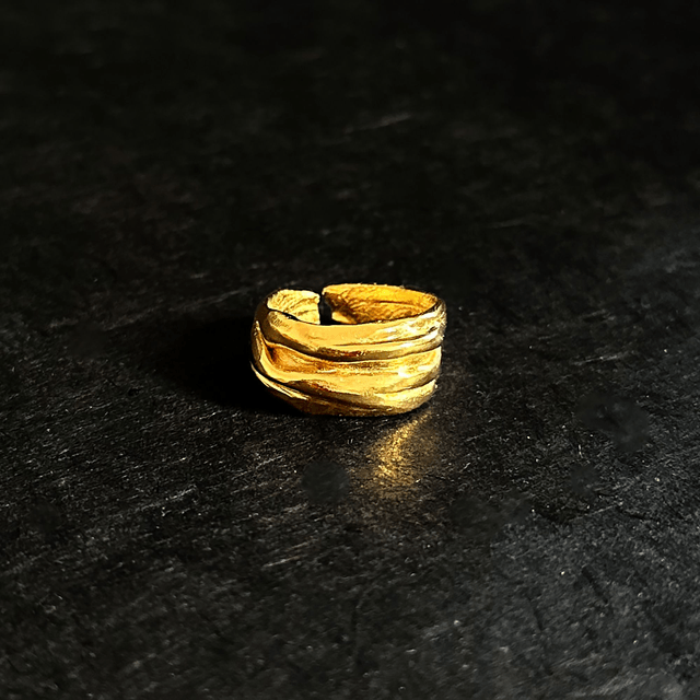 BAGUE PLISSEE 05