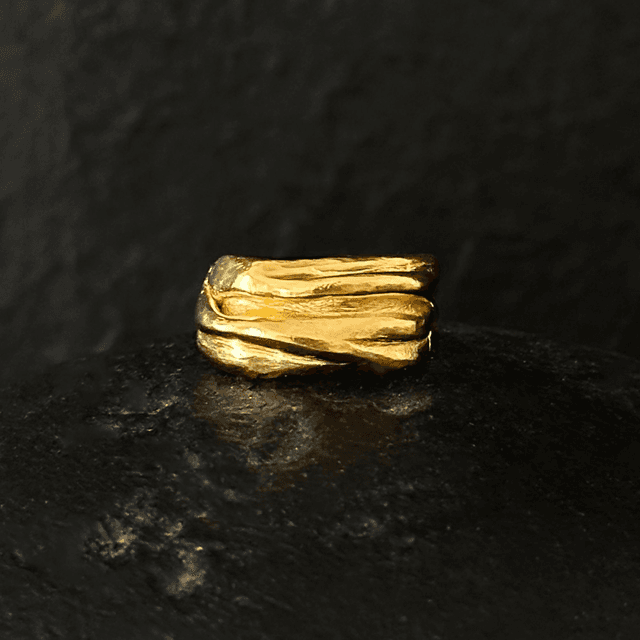 BAGUE PLISSEE 05