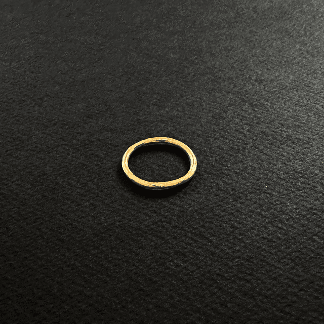 BAGUE PLATE CHARLOTTE
